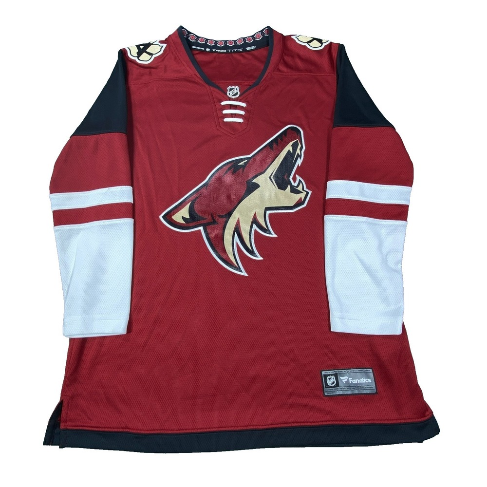 Fanactics NHL Arizona Coyotes Breakaway Away Hockey Jersey Women Small Red Sport